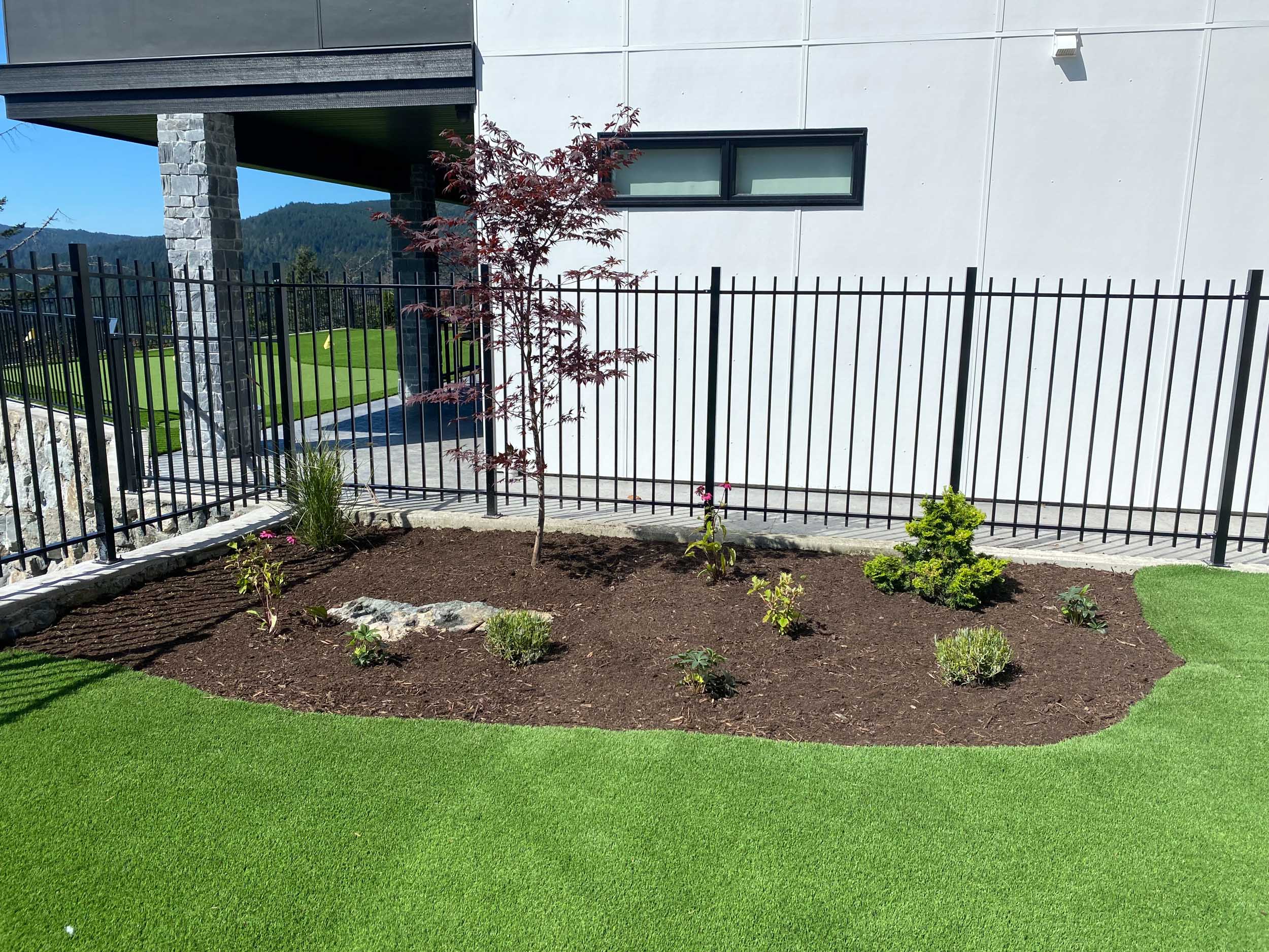 Property enhancement focused on curb appeal
